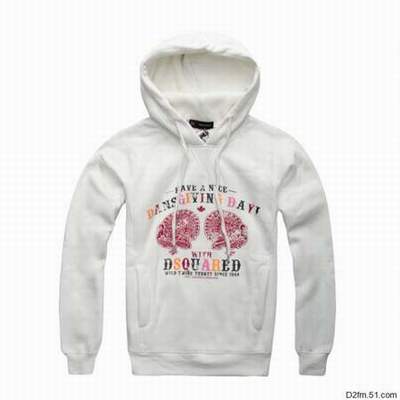 pull dsquared homme blanc